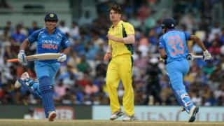 MS Dhoni, Hardik Pandya's all-round display scripts 26-run win for India against Australia in 1st ODI
